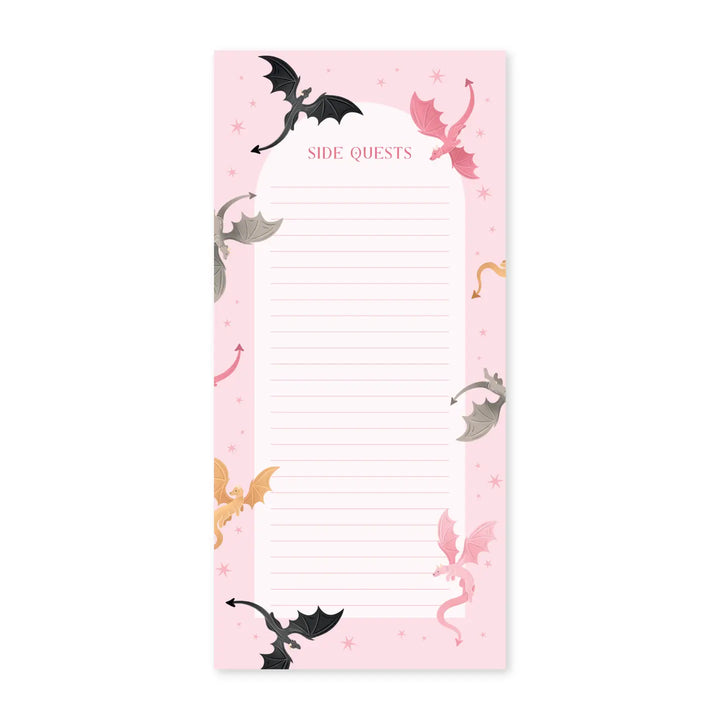 Side Quests List Pad