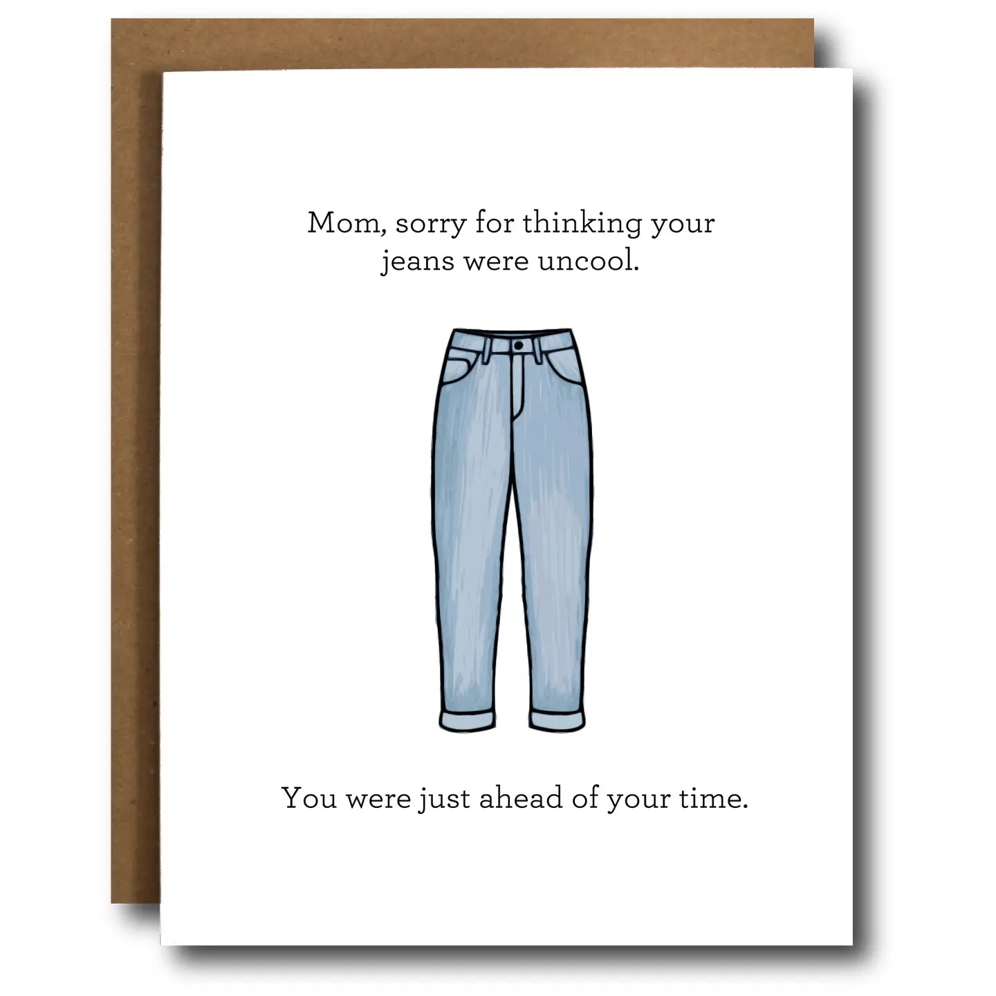 Mom Jean Mother's Day Card