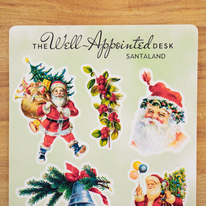 Santaland Sticker Sheet