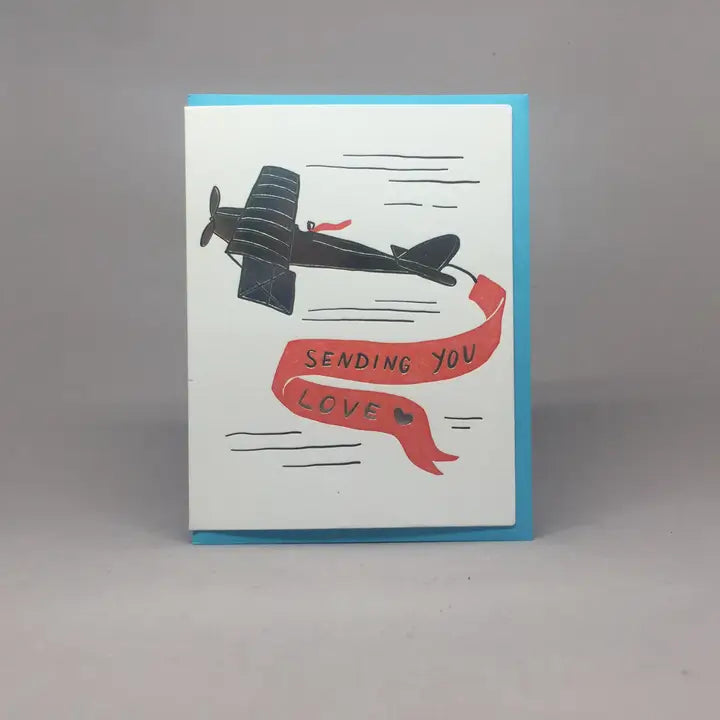 Sending You Love Greeting Card