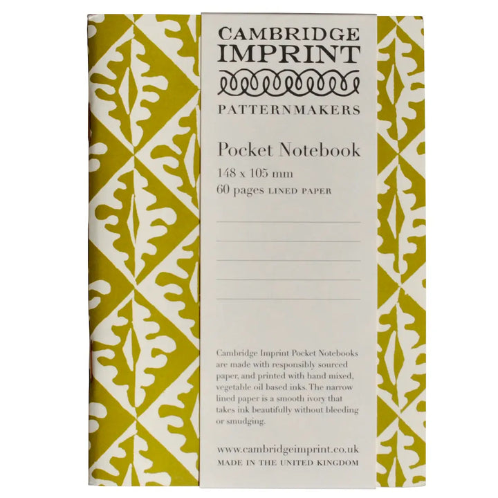 Cambridge Imprint Pocket Notebook (multiple colors)