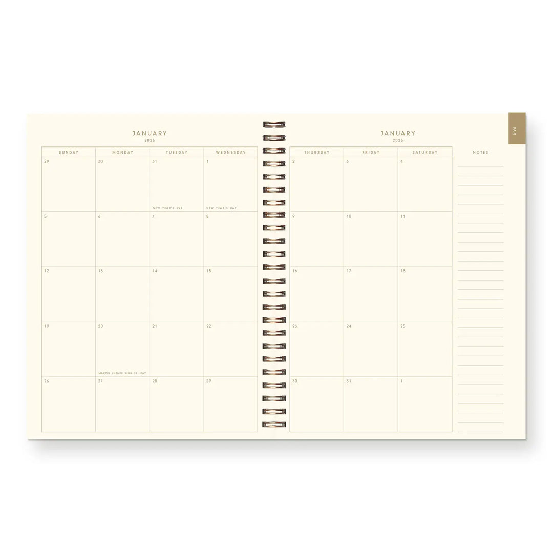 2027 Floral Bunch Dated Planner : Calendar Year