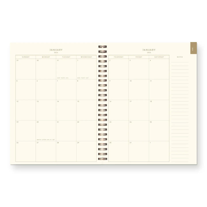 2027 Floral Bunch Dated Planner : Calendar Year
