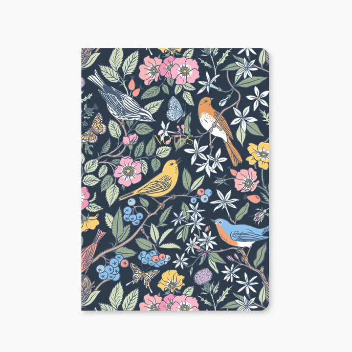 Songbirds Soft-Cover Notebook