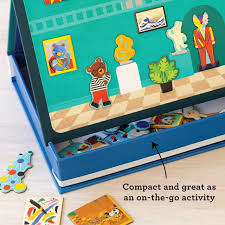 Magnetic Play Scene: My Museum