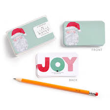 Santa Little Notes (green)