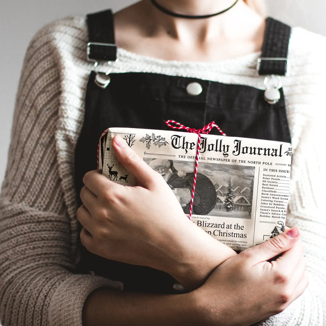 The Jolly Journal - Holiday Newspaper and Gift Wrap