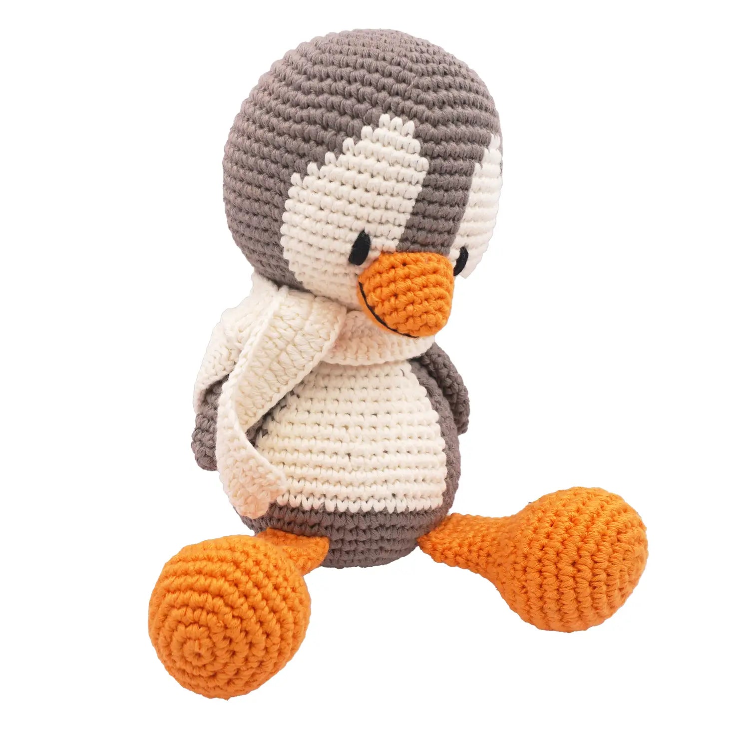 Handmade Penguin Crochet Doll