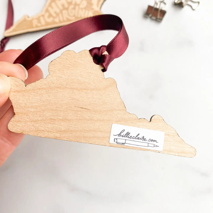 Occoquan, Virginia Wooden Ornament
