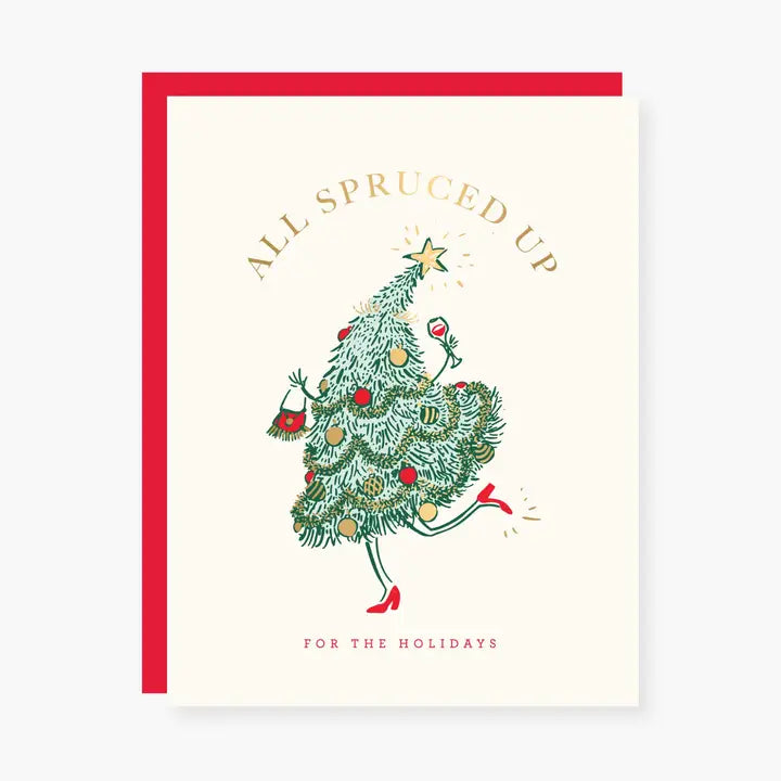 2021 Co. X Holiday Junkie All Spruced Up Holiday Card