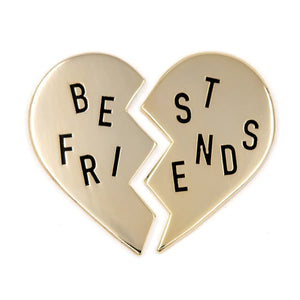 Best Friends Enamel Pin