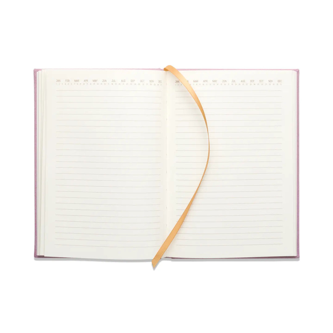 Suede Journal - Ochre Radiant Sun Block