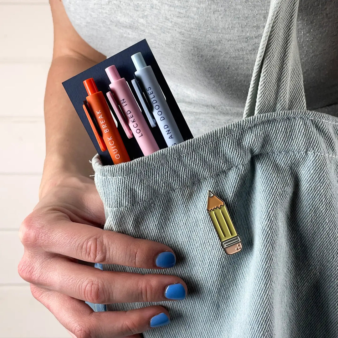 Pencil Enamel Pin