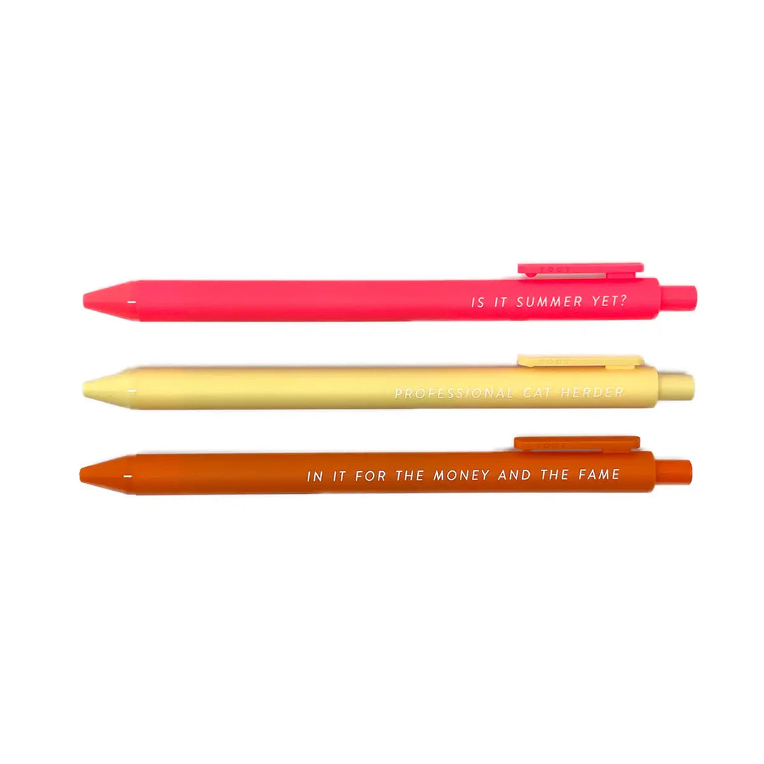 Pens for the Overworked Teachers