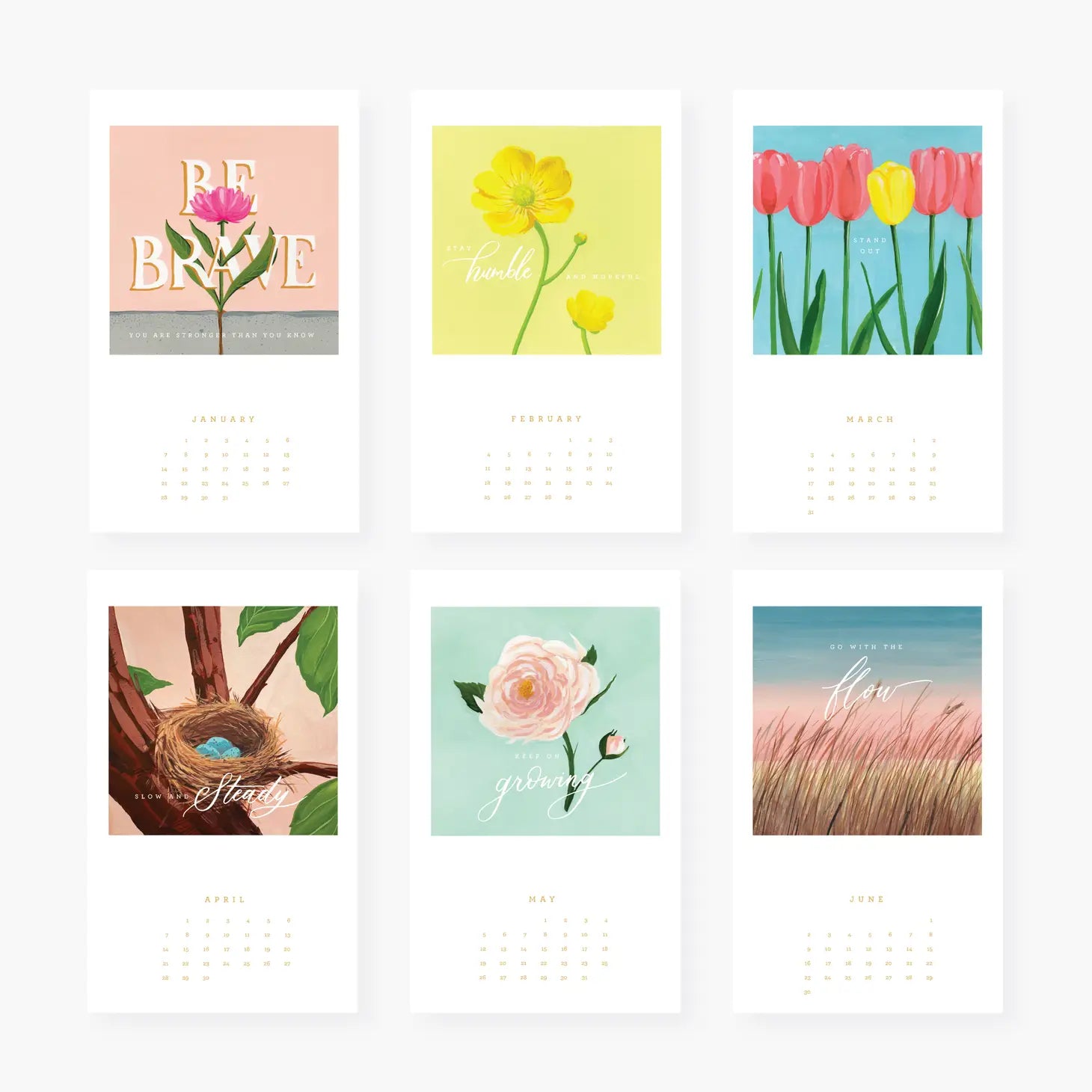 2024 Floral Inspiration Calendar