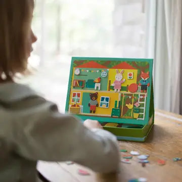 Magnetic Play Scene: Treehouse Party