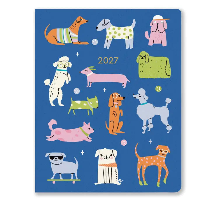 2027 Pets High Note Monthly Planner