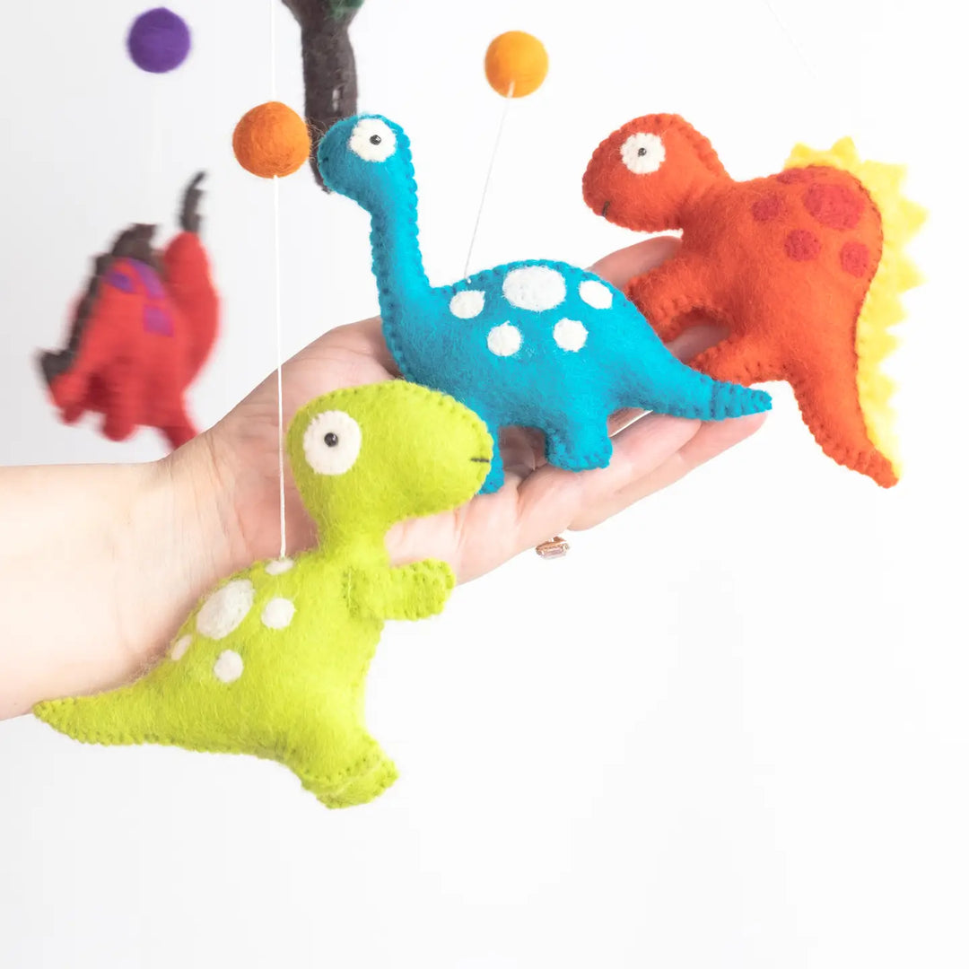 Dinosaur Felt Mobile