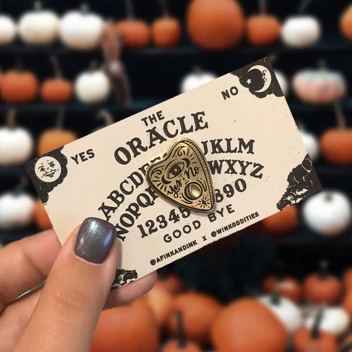 The Oracle Ouija Planchette Pin