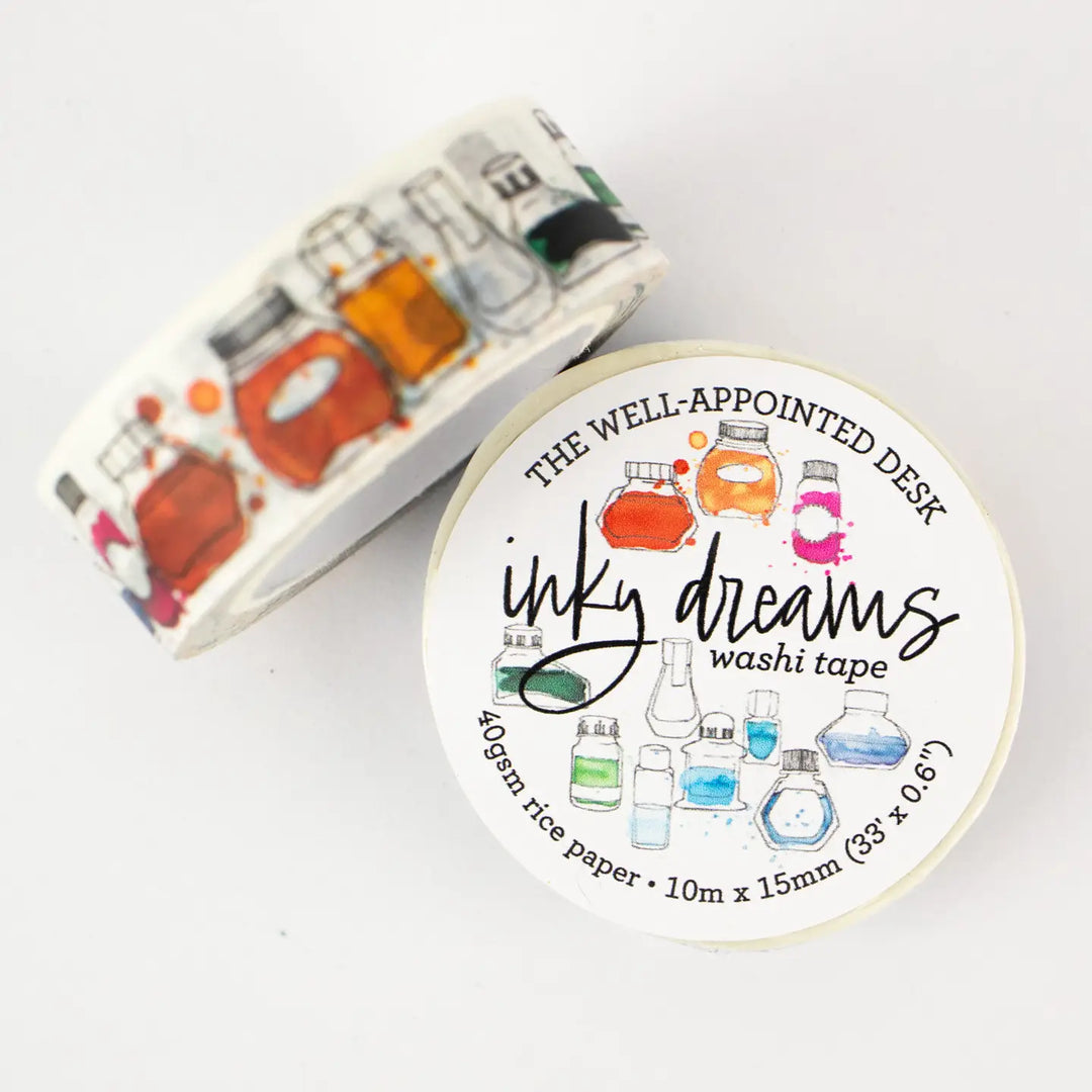 Inky Dreams Ink Bottle Washi Tape