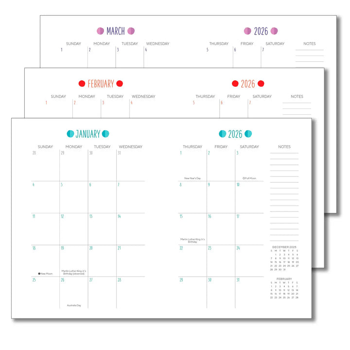 2026 Fresh & Colorful High Note® Softcover Planner (Aug 2025 - Dec 2026)