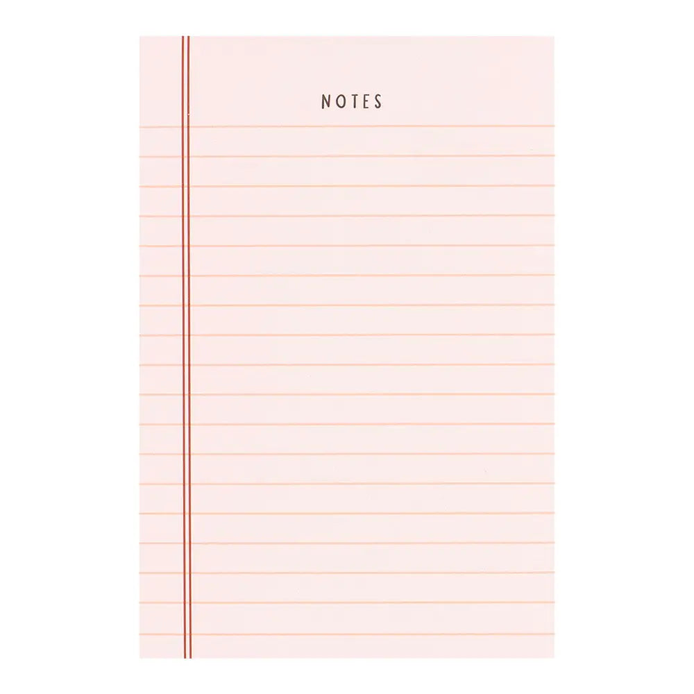 Pink Notes Notepad