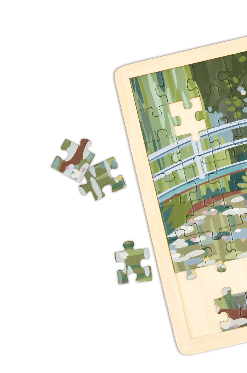 Monet Water-Lily Garden Puzzle