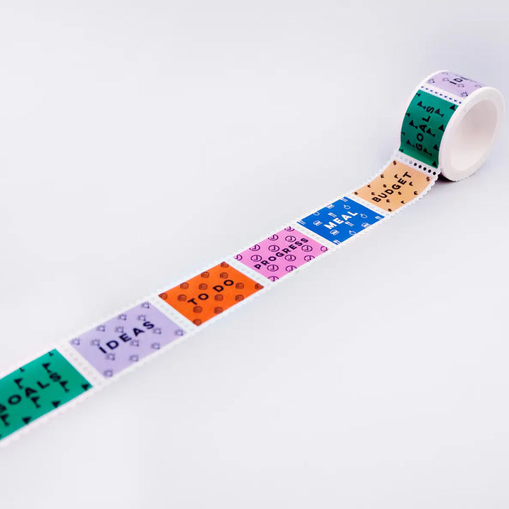 Get Organized Mix Stamp Washi Tape