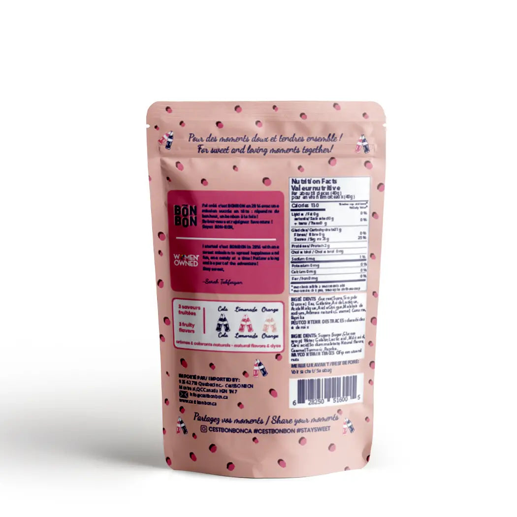 Sour Pop Bottles Gummy Candies