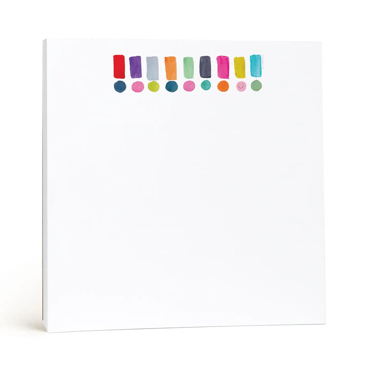 Happy Dots Exclamation Notepad