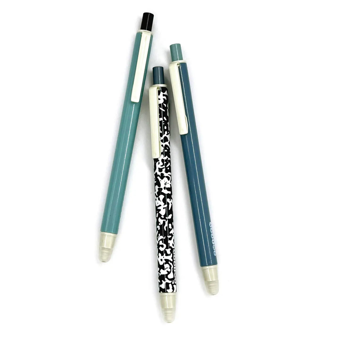 Retro Erasable Gel Pen Set