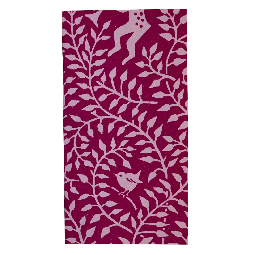 Very Slim List Book Dancing Hare Violet