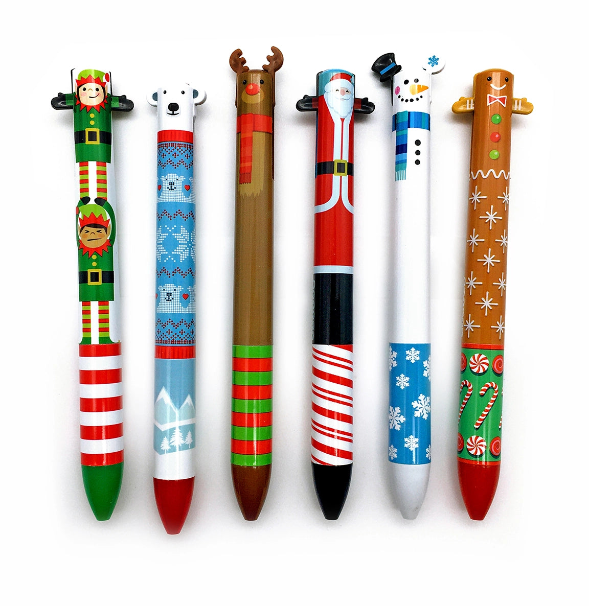 Twice as Nice Two Color Click Pen - Christmas