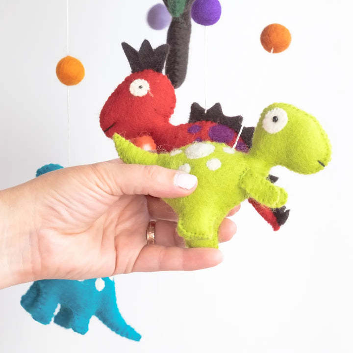 Dinosaur Felt Mobile