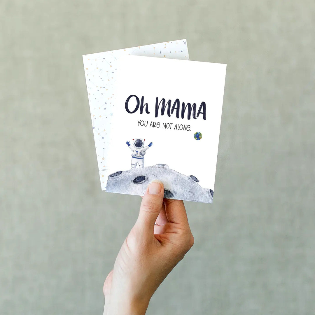 Not Alone Motherhood Encouragement Card