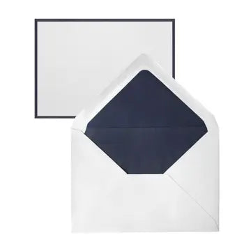 Original Crown Mill Bi-Color Note Card Box (4" x 6")