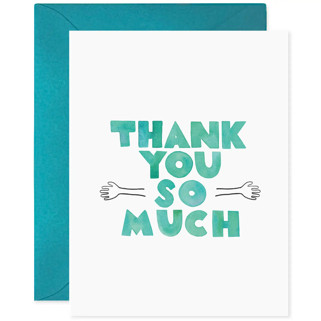 Thank You Hug Card (Set of 6)