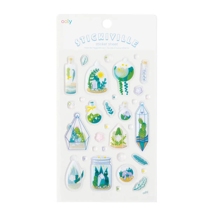 Stickiville Tiny Terrarium Stickers