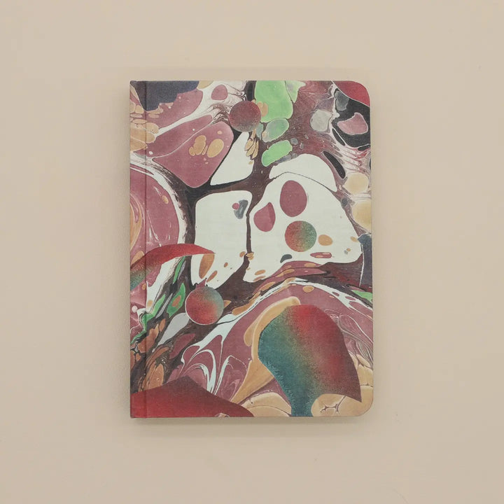 Carnelian Marble Hardcover Journal (B6)