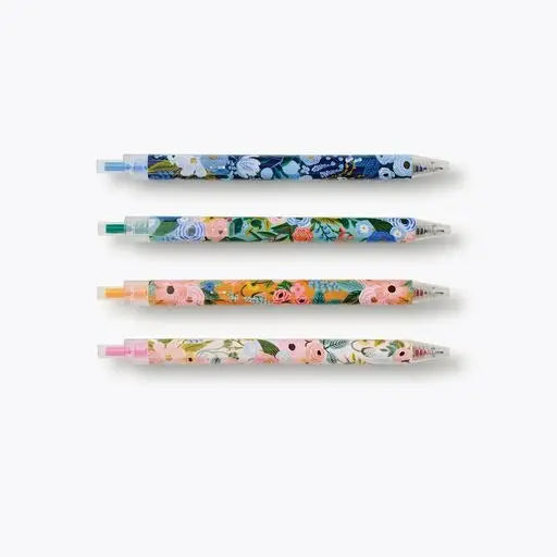Garden Party Gel Pen Set of 4
