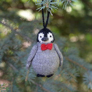 Bowtie Penguin Ornament