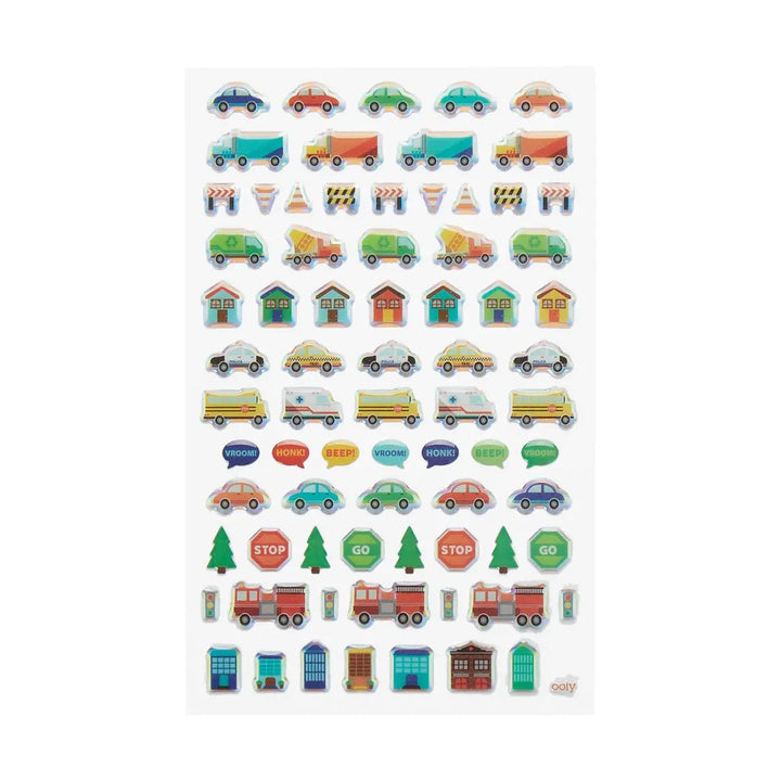 Stickiville Workin' Wheels Stickers