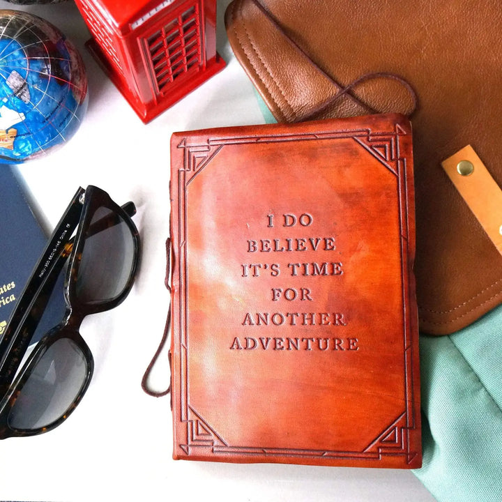"Another Adventure" Leather Journal