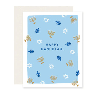 Happy Hanukkah Card (Set of 6)