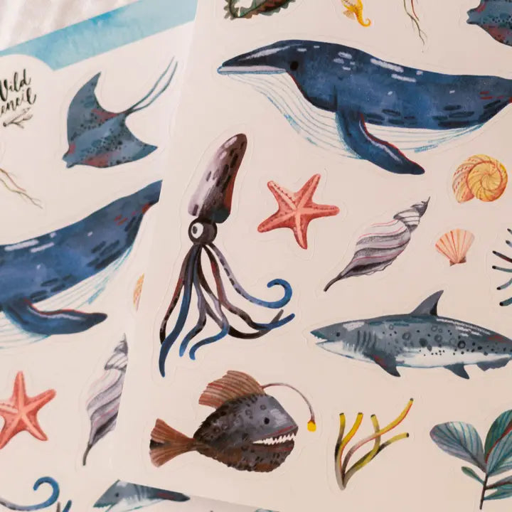Sticker Sheet — Under the Sea