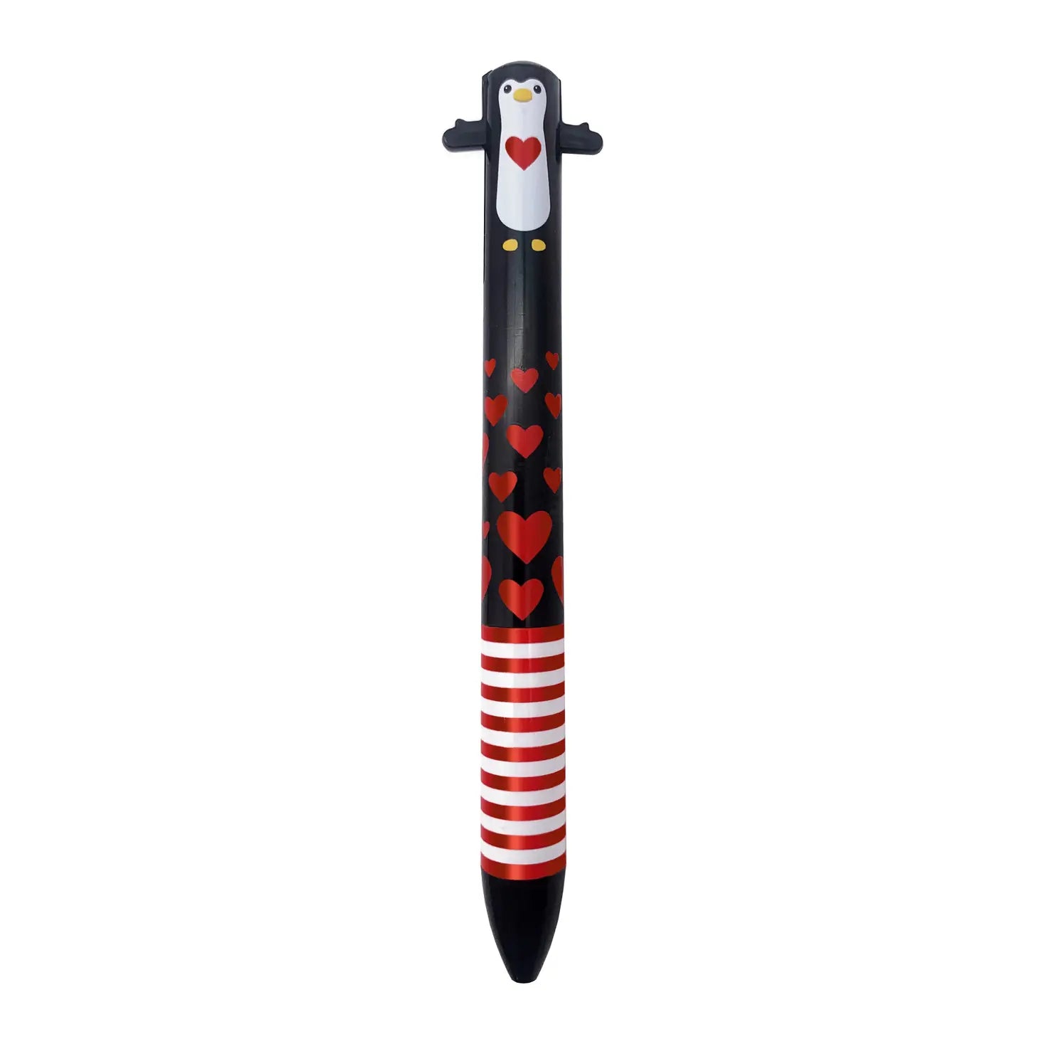 Twice as Nice Two Color Click Pen - Valentine