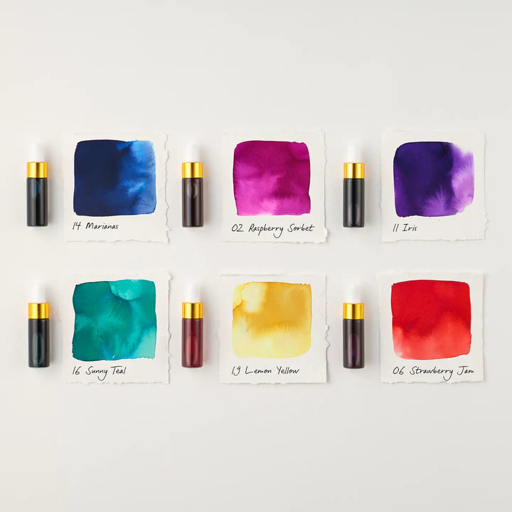 Mini Fountain Pen Ink Collection - Jewel