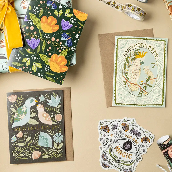 Mother's Day Birds & Blooms Card