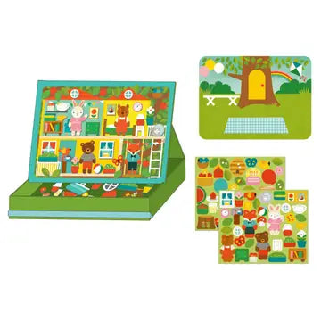 Magnetic Play Scene: Treehouse Party