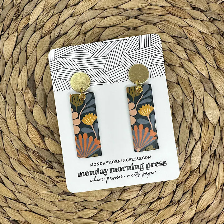 Izzy - Abstract Jungle Earrings